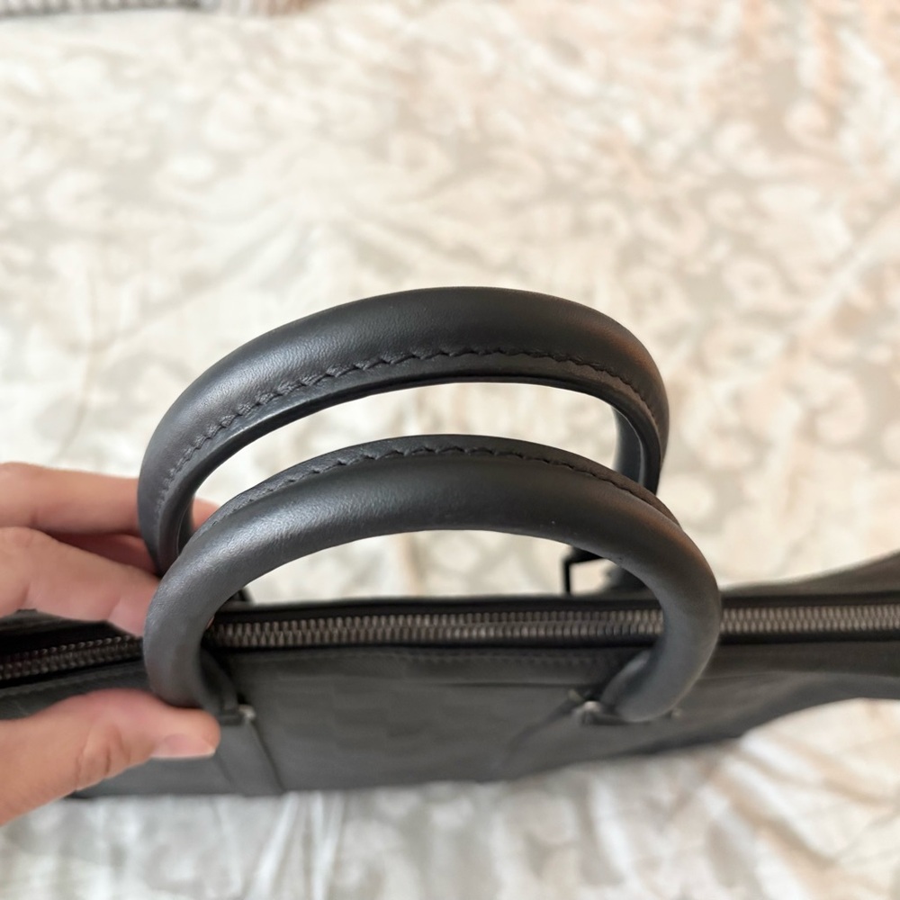 Louis Vuitton Black Infini Leather Briefcase - Picture 11 of 16